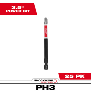 Milwaukee Impact Driver Power Bits #3