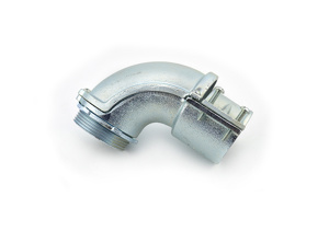 Bridgeport Fittings 800 Series Flexible Squeeze Connectors 2-1/2 in 90 deg Set Screw