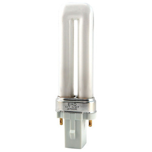 Eiko Twin Tube (TT) Compact Fluorescent Lamps 5 W Bi-pin (G23) 2700 K Non-dimmable 82 CRI 210 lm
