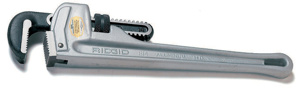 Emerson Ridgid Straight Pipe Wrenches 10 in Aluminum 1.50 in