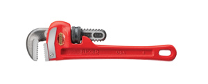 Emerson Ridgid Heavy Duty Straight Pipe Wrenches 8 in 1 in