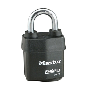 Master Lock 6121D ProSeries® Weather Tough® Covered Laminated Padlocks Steel