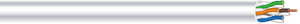 Southwire Cat5e Riser Cable 1000 ft Box 24/4PR White Unshielded