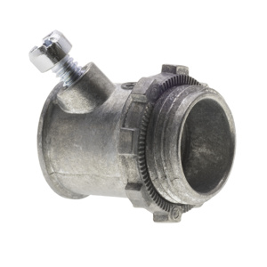 NSI Industries Bridgeport Fittings Straight Set Screw <em class="search-results-highlight">Flex</em> Connectors 1/2 in Zinc Die Cast