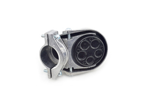 Bridgeport Fittings Rigid / IMC Clamp-on Service Entrance Caps 1 in Aluminum