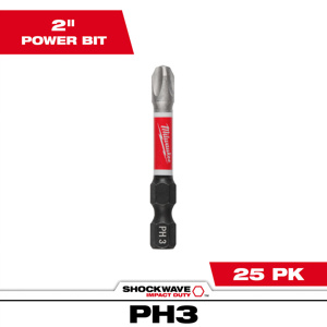Milwaukee Impact Driver Power Bits #3