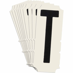 Brady 6450 Condensed Gothic Numbers and Letter Labels
