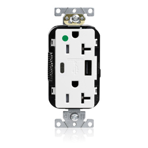 M58AC-HGW COMBO TR DPLX DECORA RCPT