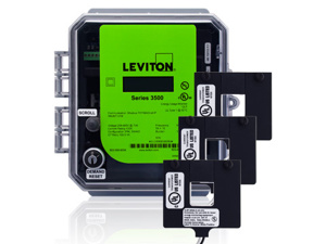 Leviton Modbus 3500 Series Indoor Submeter Electric Meters