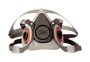 3M 6000 Series Reusable Half Facepiece Respirators Small 4 Point