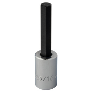 Stanley SAE Hex Bit Sockets 3/8 in Standard 6 Point 5/16 in