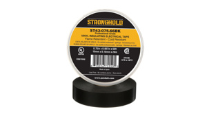 Panduit StrongHold™ Vinyl Electrical Tape 3/4 in x 66 ft 7 mil Black