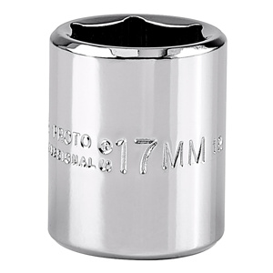 Stanley Metric Sockets 3/8 in 6 Point 17 mm