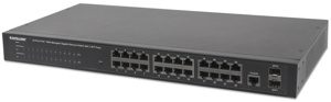 Intellinet Network Solutions 24-Port Gigabit Ethernet PoE+ Web-Managed Switches