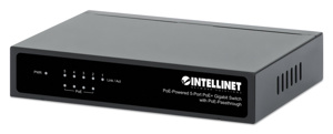 Intellinet Network Solutions PoE-Powered 5-Port Gigabit Switches