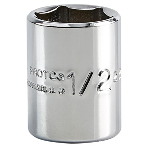 Stanley SAE Sockets 1/4 in Standard 6 Point 1/2 in