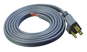 Southwire SPT-3 Power Supply Cords 13 A 125 V 16/3 6 ft Gray Straight 5-15P