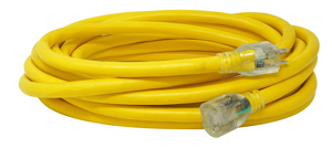 2687SW0002 10/3 25FT SJTW YEL EXT CORD
