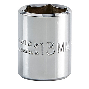 Stanley Metric Sockets 1/4 in 6 Point 13 mm