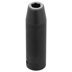 Stanley SAE Impact Sockets 1/2 in Deep 6 Point 3/8 in