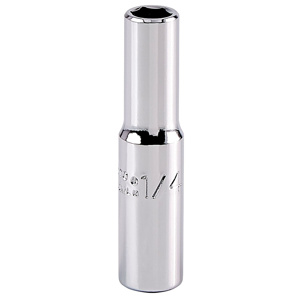 Stanley SAE Sockets 1/4 in Deep 6 Point 1/4 in