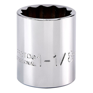 Stanley SAE Sockets 1/2 in Standard 12 Point 1-1/8 in