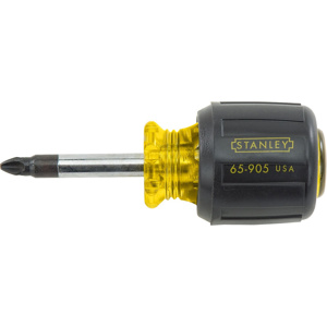Stanley Phillips Tip Stubby Screwdrivers #2 1.50 in