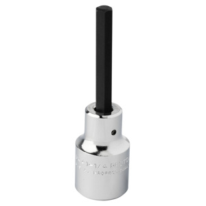 Stanley SAE Hex Bit Sockets 1/2 in 1/4 in