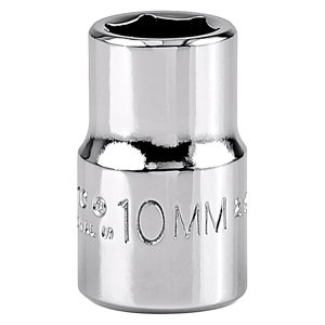 Stanley Metric Sockets 3/8 in 6 Point 10 mm