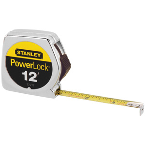Stanley PowerLock® Heavy Duty Tape Rules Standard 12 ft