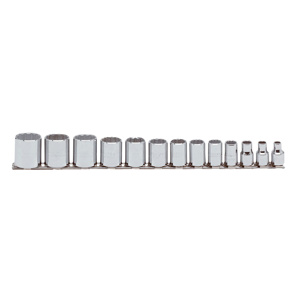 Stanley J52 TorquePlus™ SAE Socket Sets Standard 3/8 in 13 Piece 12 Point