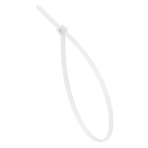 NSI Industries Cable Ties Locking 8 in Natural 100 per Pack