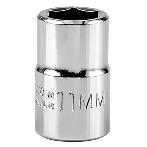 Stanley Metric Sockets 3/8 in 6 Point 11 mm