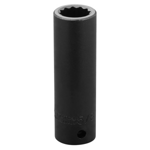 Stanley SAE Impact Sockets 1/2 in Deep 12 Point 5/8 in Stanley SAE Impact Sockets 1/2 in Deep 12 Point 5/8 in