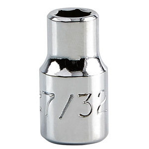 Stanley SAE Sockets 1/4 in Standard 6 Point 7/32 in