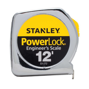 Stanley PowerLock® Heavy Duty Tape Rules Standard 12 ft