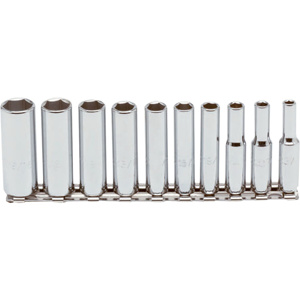 Stanley SAE Sockets 1/4 in Deep 6 Point