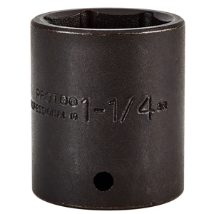 Stanley SAE Impact Sockets 1/2 in Standard 6 Point 1-1/4 in
