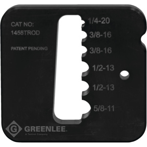 Emerson Greenlee Shearing Threaded Rod Dies