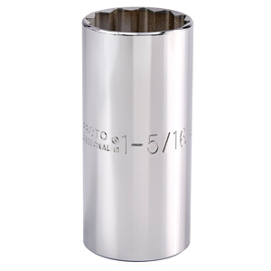 Stanley SAE Sockets 1/2 in Deep 12 Point 1-5/16 in