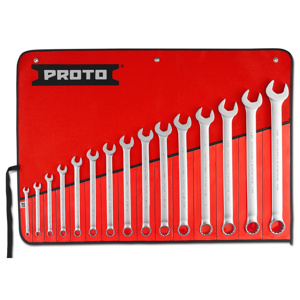 Stanley Proto® 15-Piece Satin Combination ASD 12-Point Wrench Sets