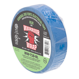NSI Industries WW-716 Series Vinyl Electrical Tape 3/4 in x 60 ft 7 mil BLue