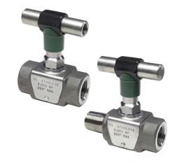 Balon Stainless Steel Threaded Ends Needle Valves 1/2 in 6000 PSI Handle Operator