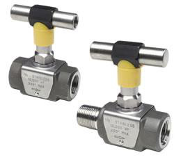 Balon Stainless Steel Threaded Ends Needle Valves 1/2 in 10000 PSI Handle Operator