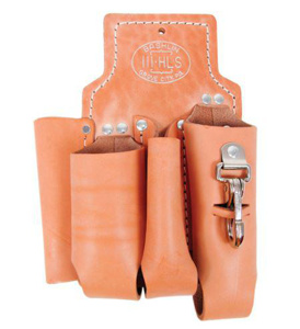 Bashlin Industries 11HL Series Lineworker's Tool Holsters 4 Pocket Leather