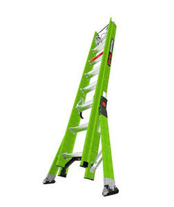 Little Giant Ladder Sumostance™ 184 Series Extension Ladders 300 lb Fiberglass Green