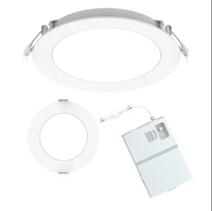 Sylvania Hi-Performance Microdisk Recessed LED Downlights 120 - 277 V 8.5 W 4 in 2700/3000/3500/4000/5000 K White Dimmable 600 lm
