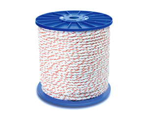 Continental Western Poly-Dac Combo Truck Ropes 600 ft Polyester, Polyolefin Orange/White 3/4 in x 600 ft