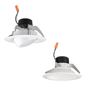 HLI Solutions Prescolite LB6 Recessed LED Downlights 120 V 10 W 6 in 3000 K White Dimmable 700 lm
