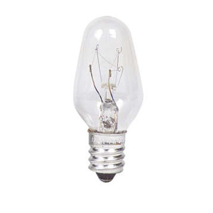 Philips C7 Incandescent Lamps 120 V 7 W 45 lm Candelabra (E12)